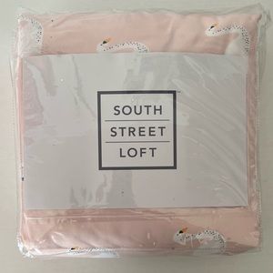 Queen South Street Swan Loft 4-piece Microfiber Sheet Set